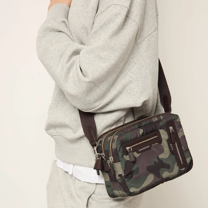 Triple Zip Cross-body