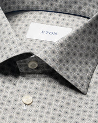 Micro Floral Print Shirt