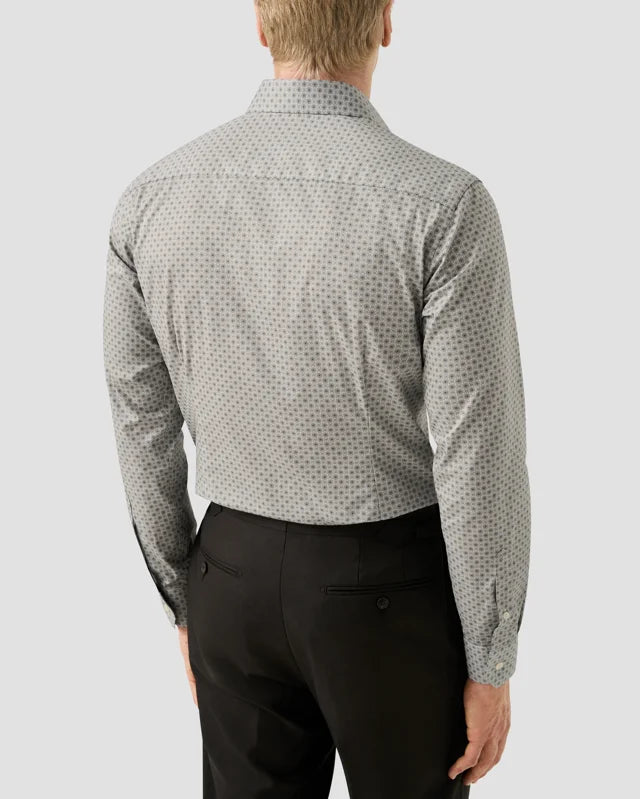 Micro Floral Print Shirt