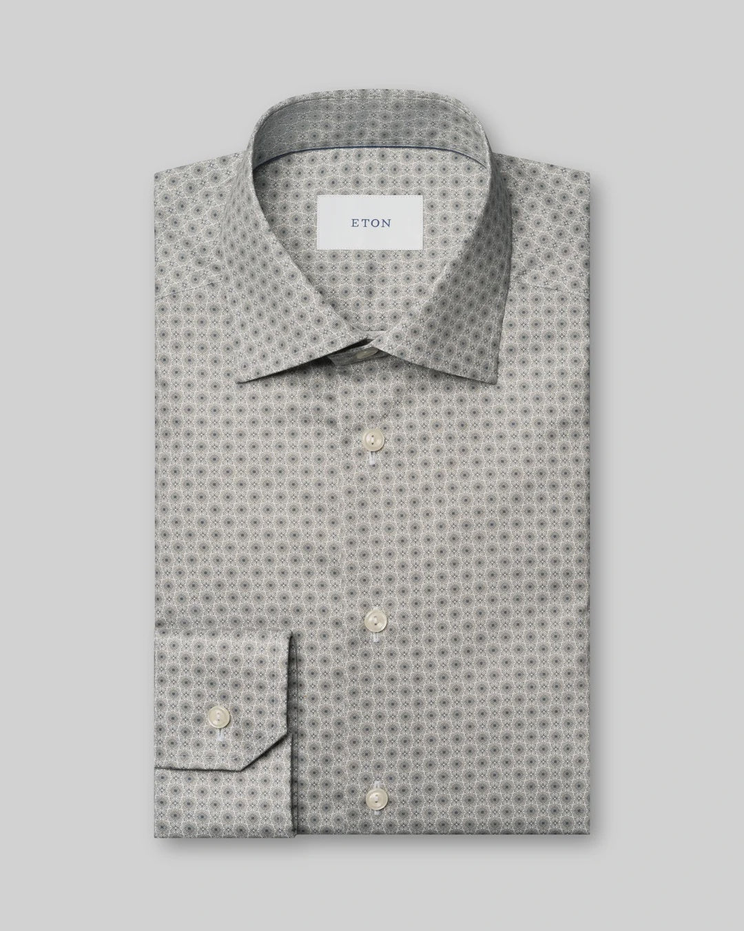 Micro Floral Print Shirt