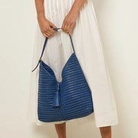 Neeson Tassel Hobo Bag in Capra