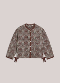 Blouse with Openwork Embroidery