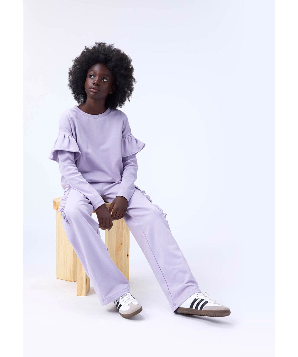 Margit Faded Purple Sweat Top