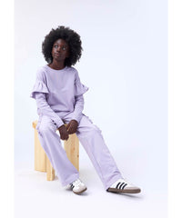 Margit Faded Purple Sweat Top