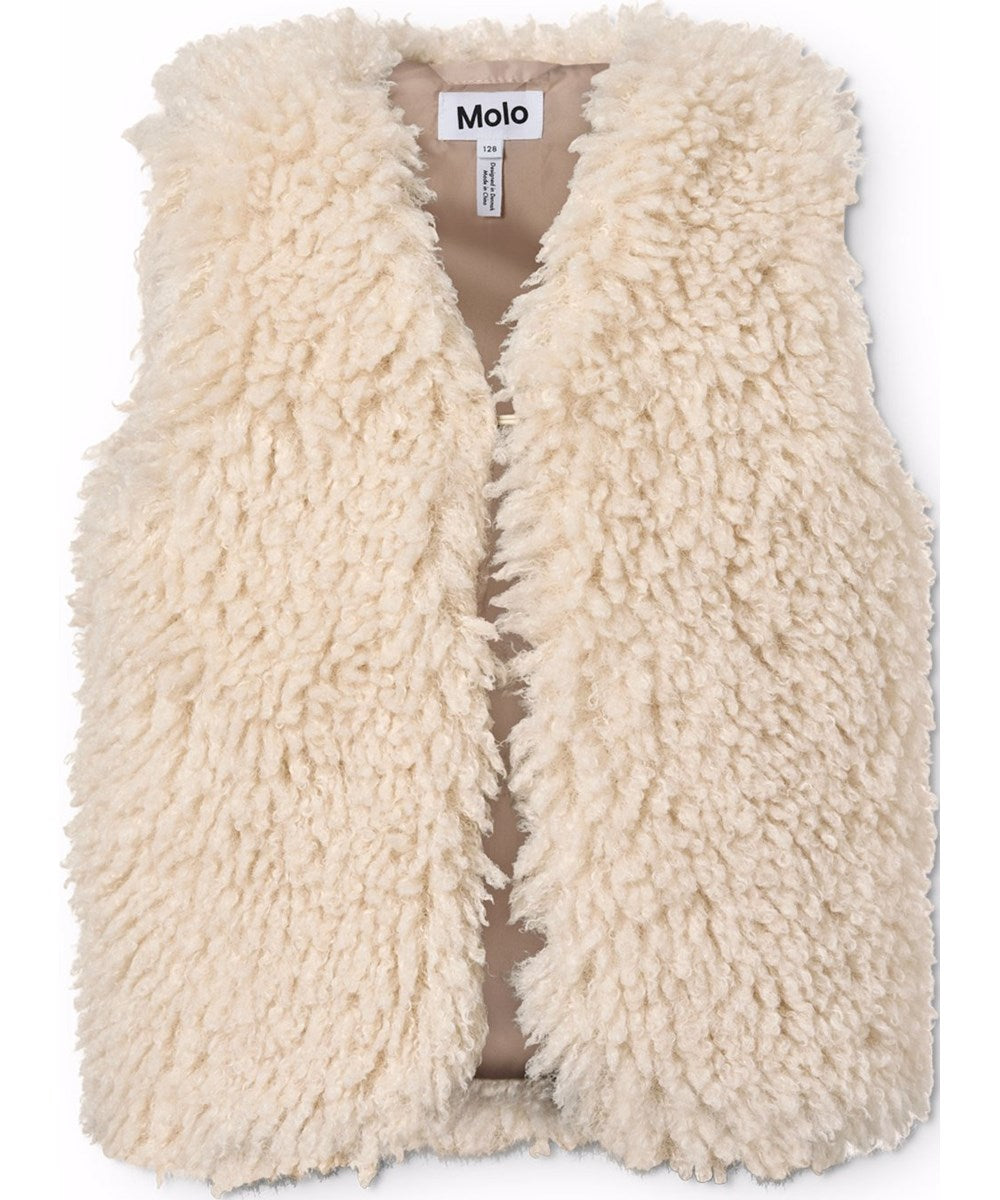 Hatcha Vanilla Fur Vest