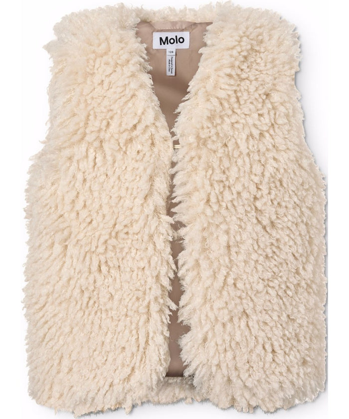 Hatcha Vanilla Fur Vest