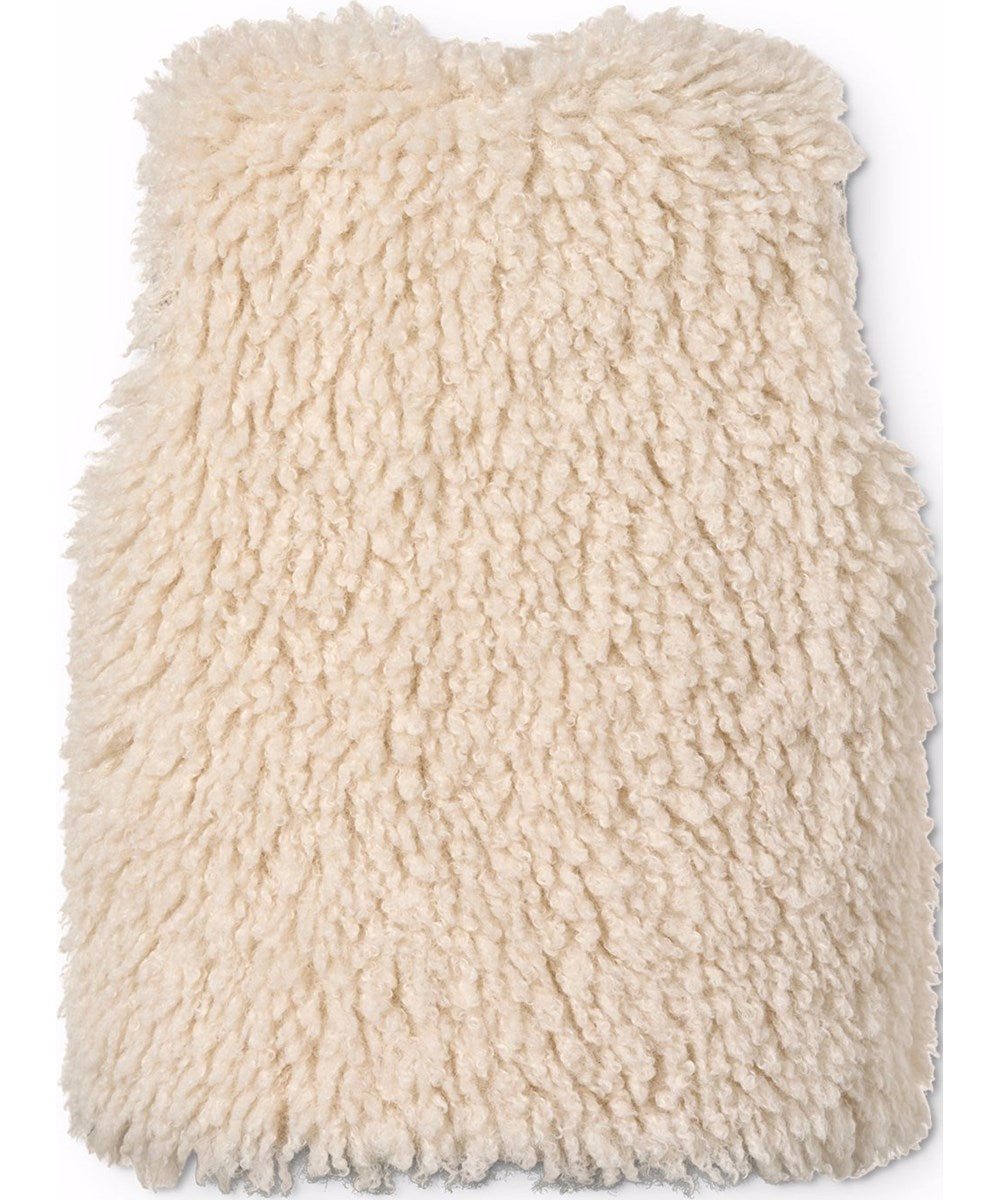 Hatcha Vanilla Fur Vest