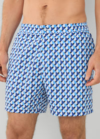 3D Cube Swim Shorts