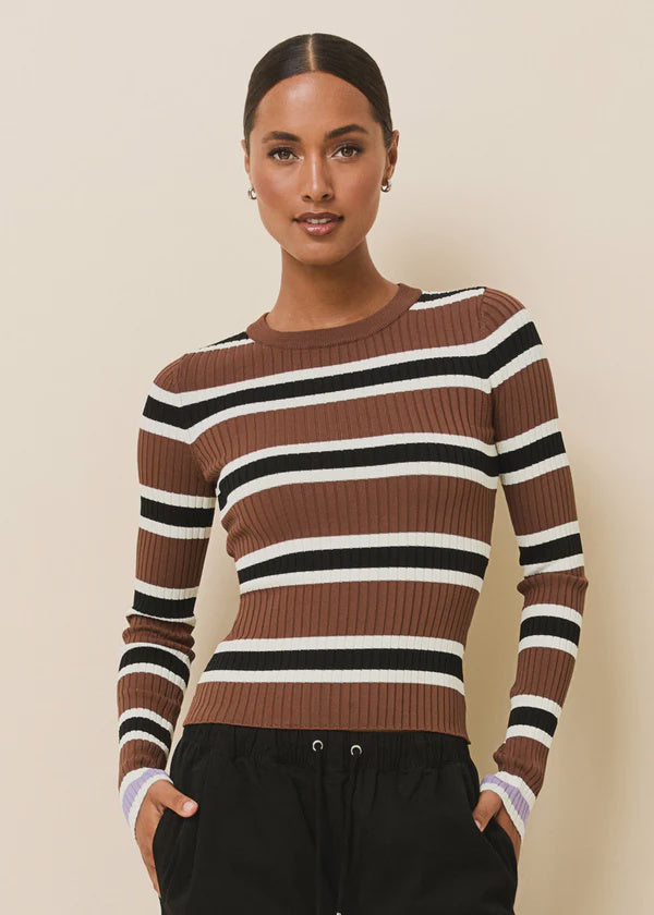 Dora Ribbed Knit Top