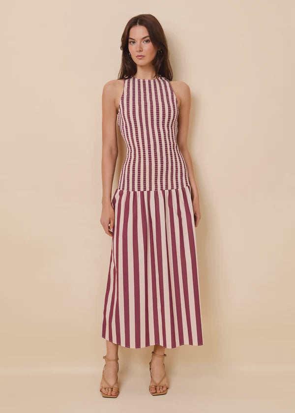 Arlin Dress Smocked Poplin