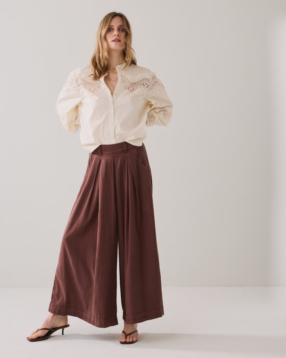 Culottes in a Lyocell Blend