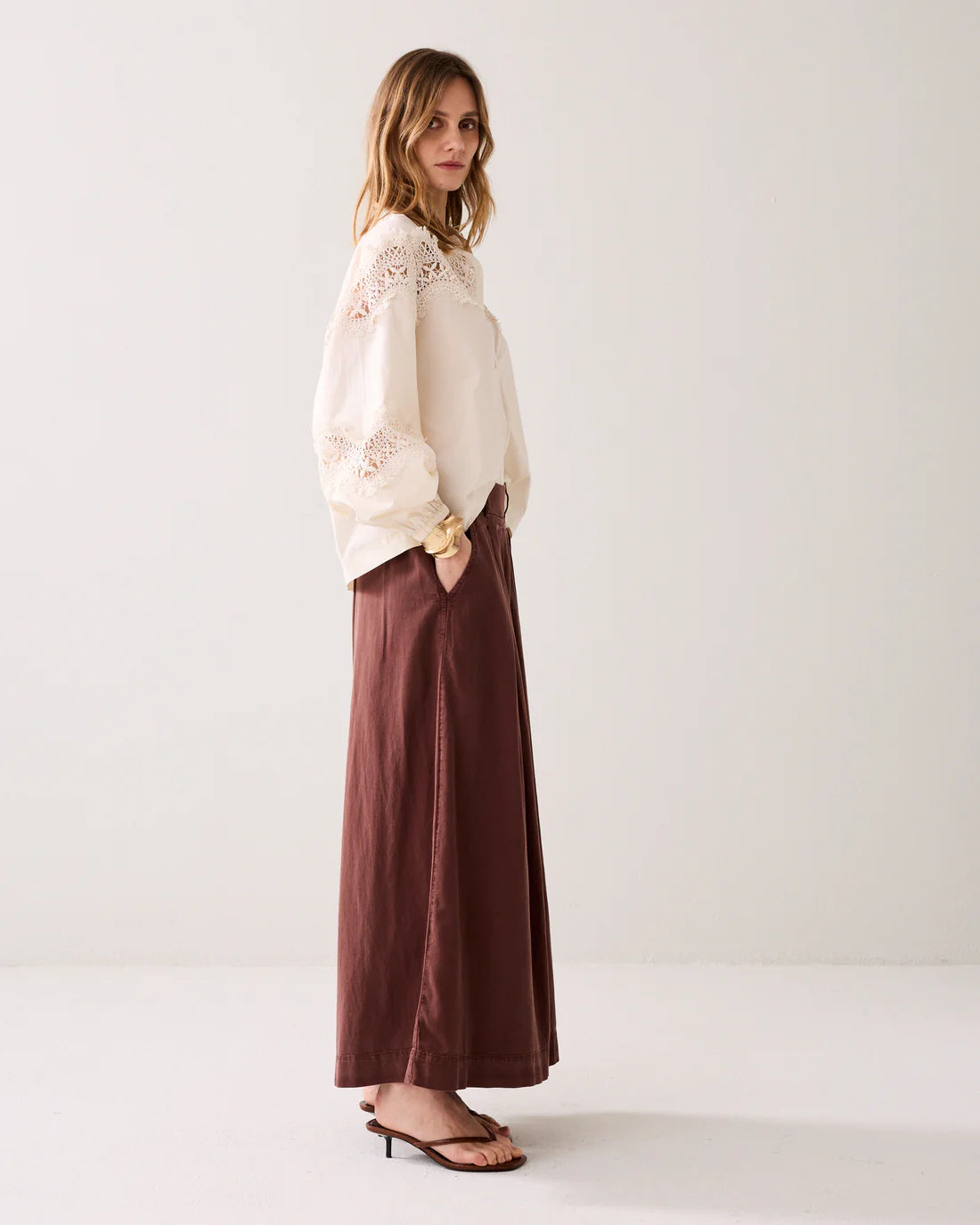 Culottes in a Lyocell Blend