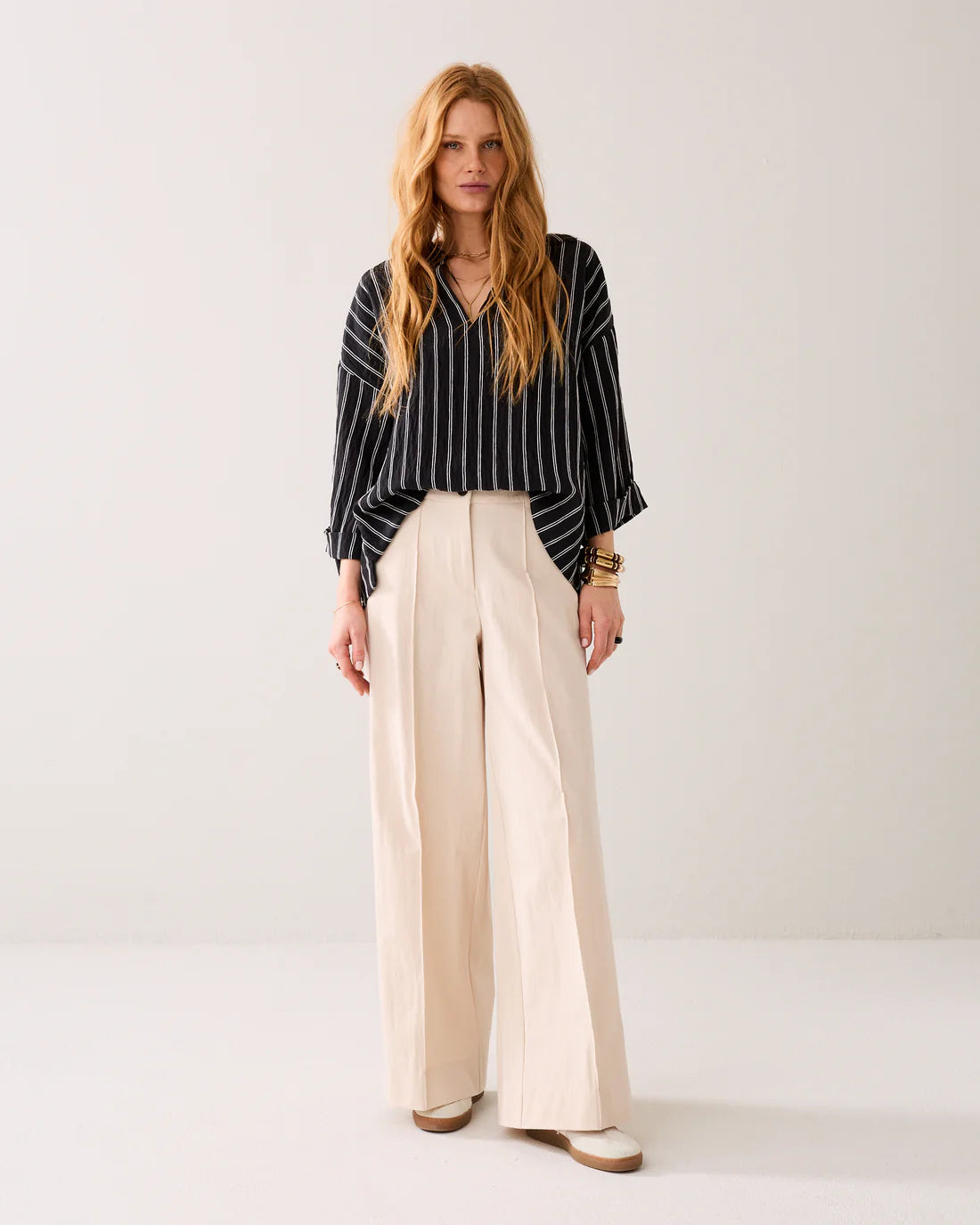 Wide Leg Trousers