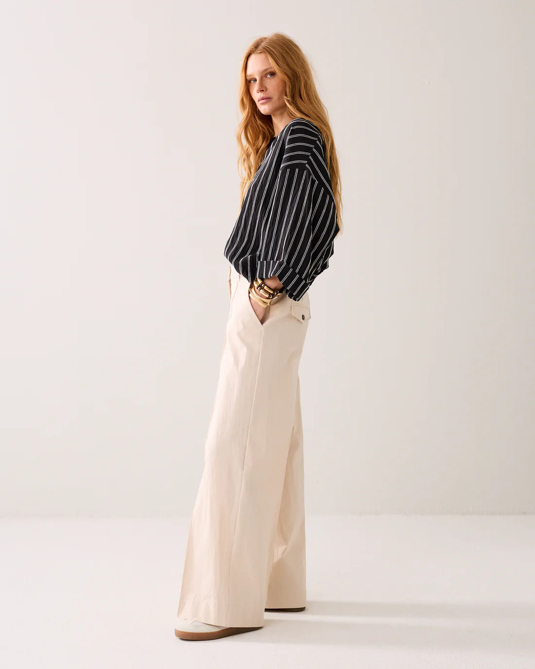 Wide Leg Trousers