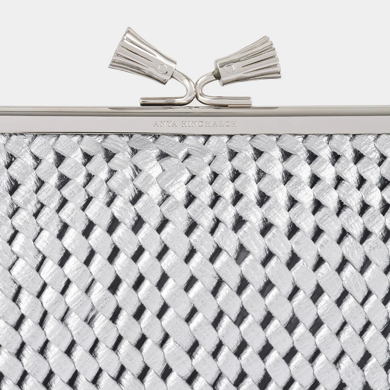 Maud Plaited Tassel Clutch