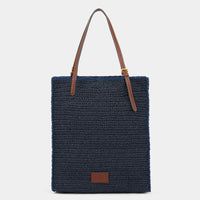 Anya Brands KP Peanuts Raffia Tote