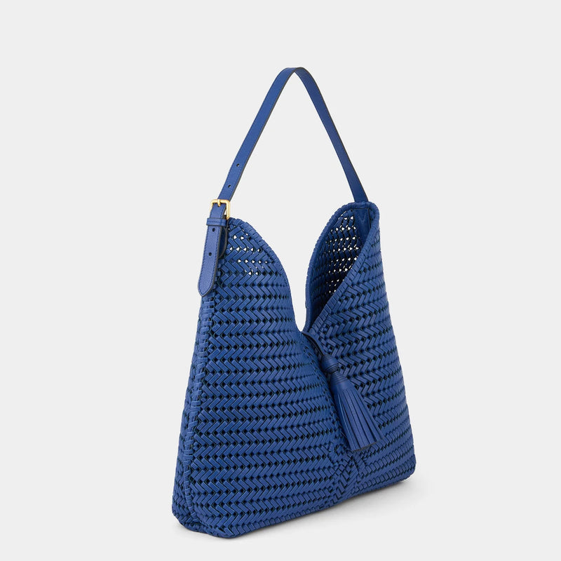 Neeson Tassel Hobo Bag in Capra