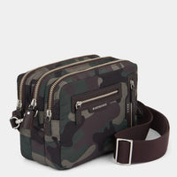 Triple Zip Cross-body