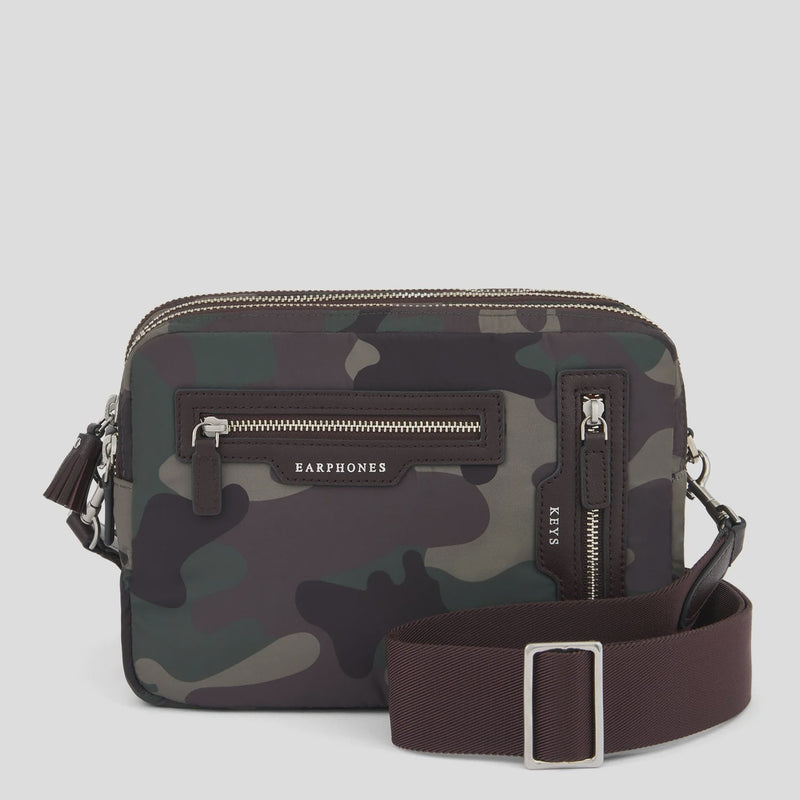 Triple Zip Cross-body