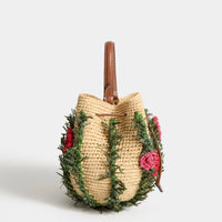 Raffia Cactus Cross-body