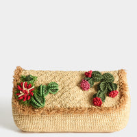 Raffia Cactus Clutch