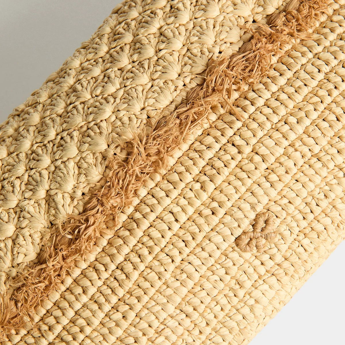 Raffia Cactus Clutch