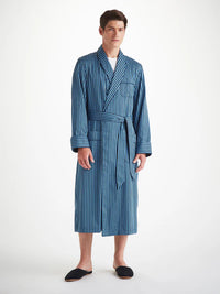 Men's Dressing Gown Blue