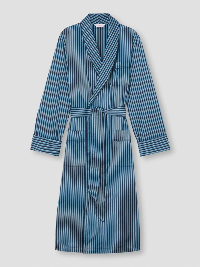 Men's Dressing Gown Blue