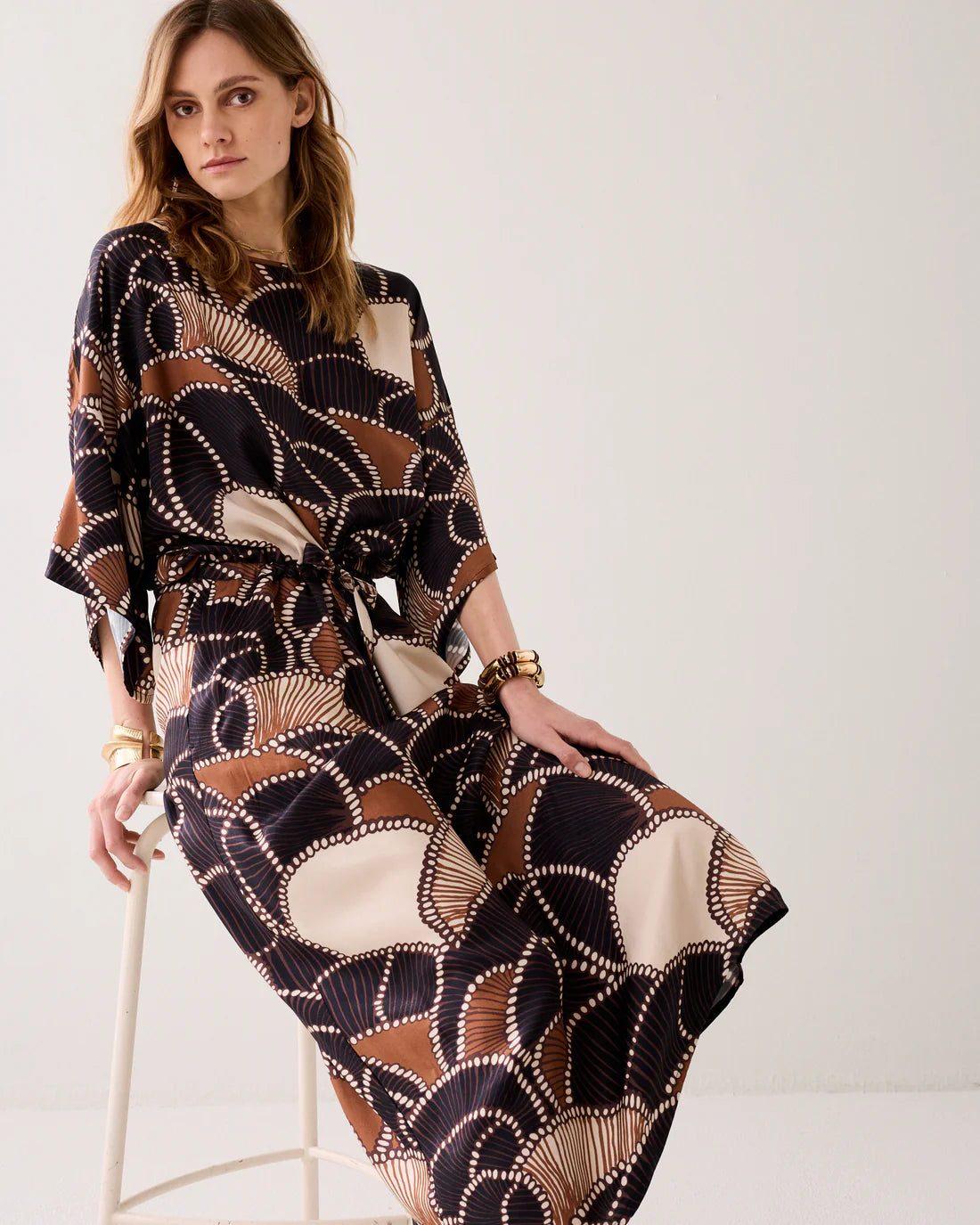 Midi Dress in Print