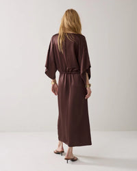 Midi Dress in Silky Fabric