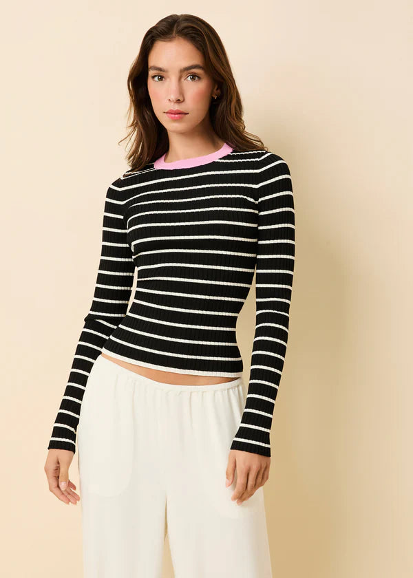 Dora Ribbed Knit Top
