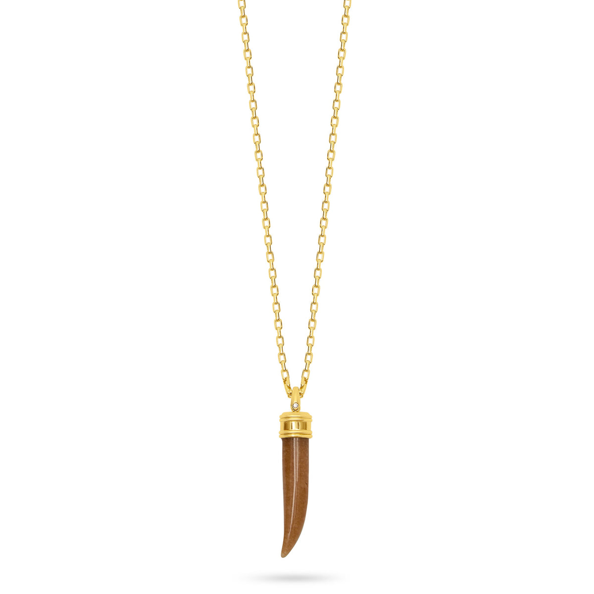 Tusk Pendant Necklace