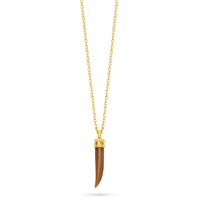 Tusk Pendant Necklace