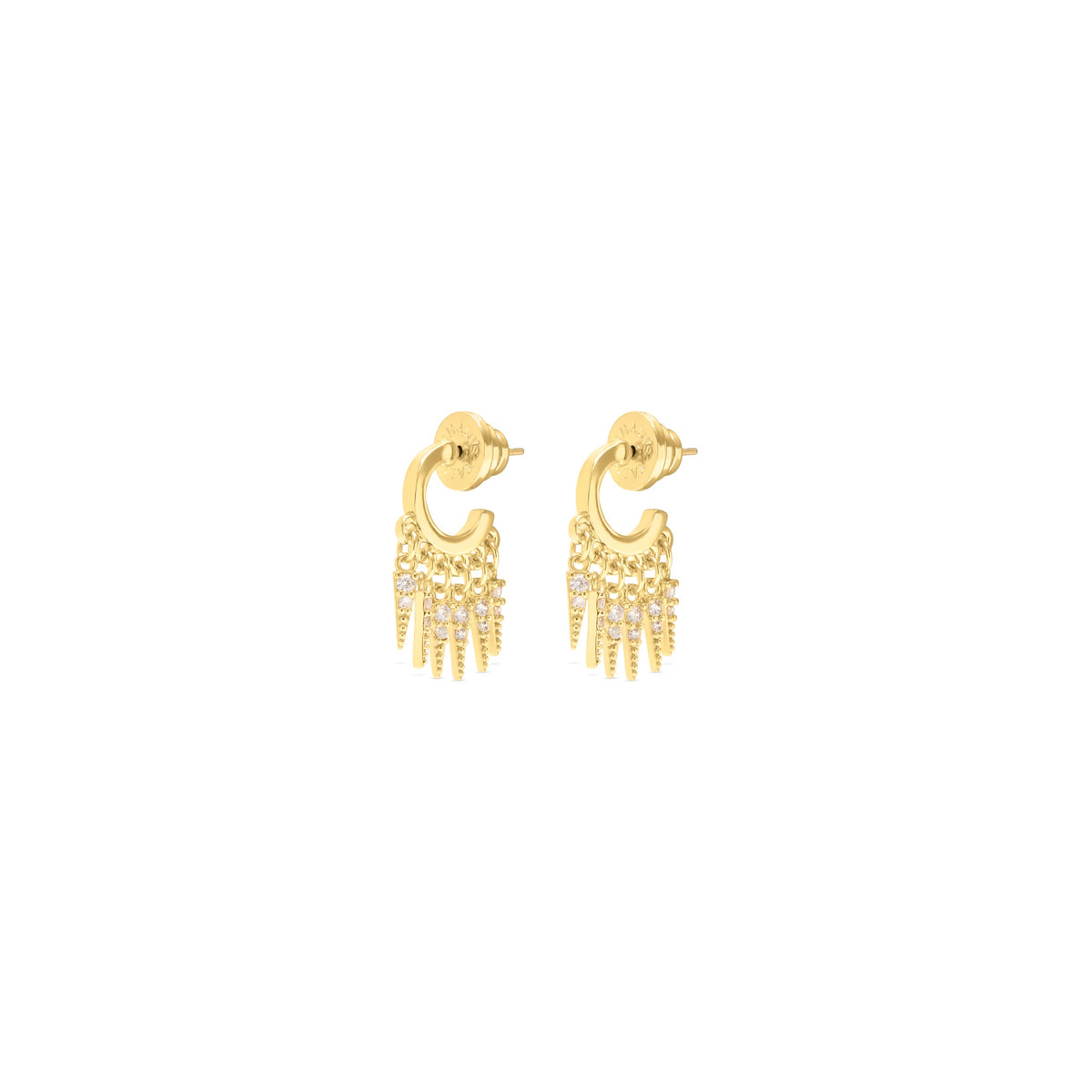 Spike Drop Earrings