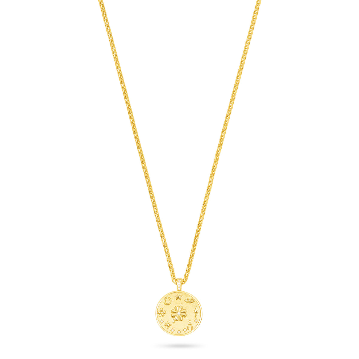 Lucky Amulet Pendant-Clover