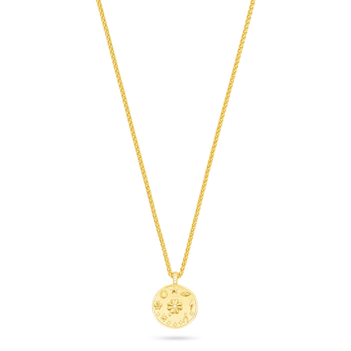 Lucky Amulet Pendant-Clover