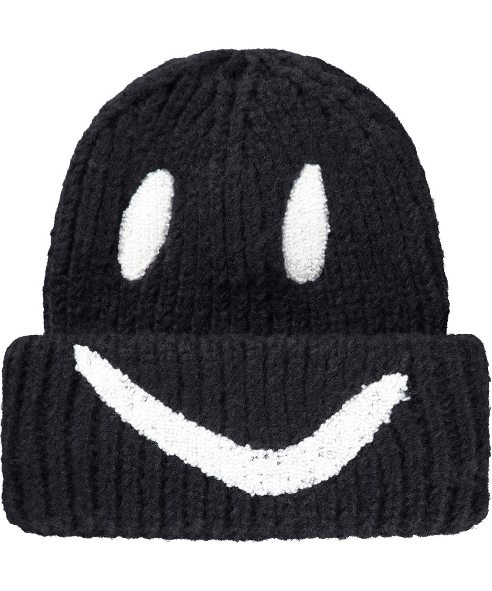 Kim Smiley Face Beanie