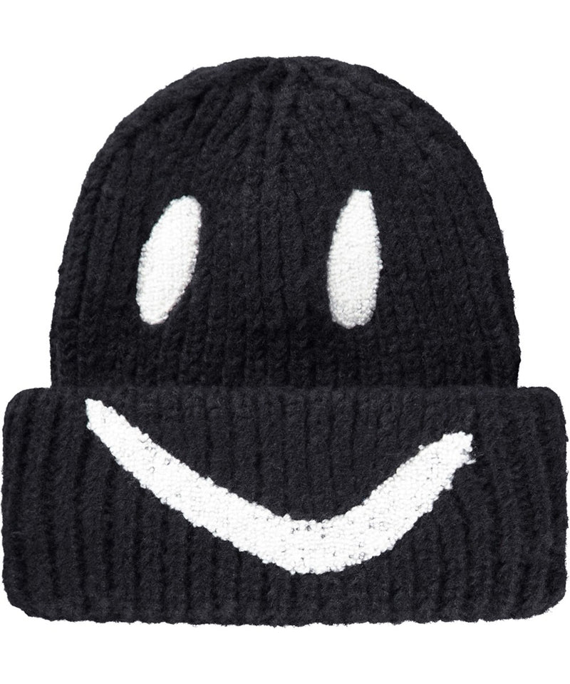 Kim Smiley Face Beanie