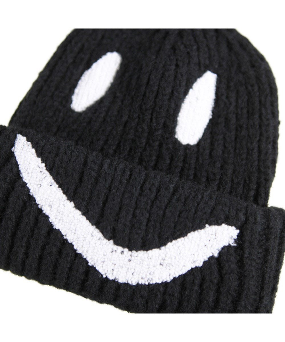 Kim Smiley Face Beanie