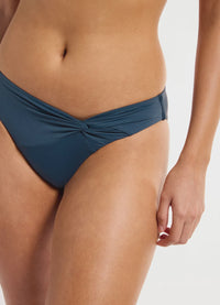 Twist Front Hipster Bikini Bottom