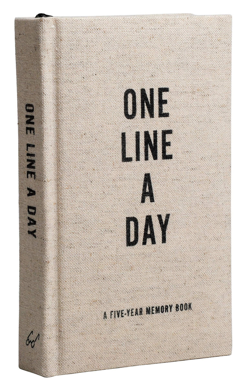 One Line a Day: A Five Year Memory Book (CANVAS)