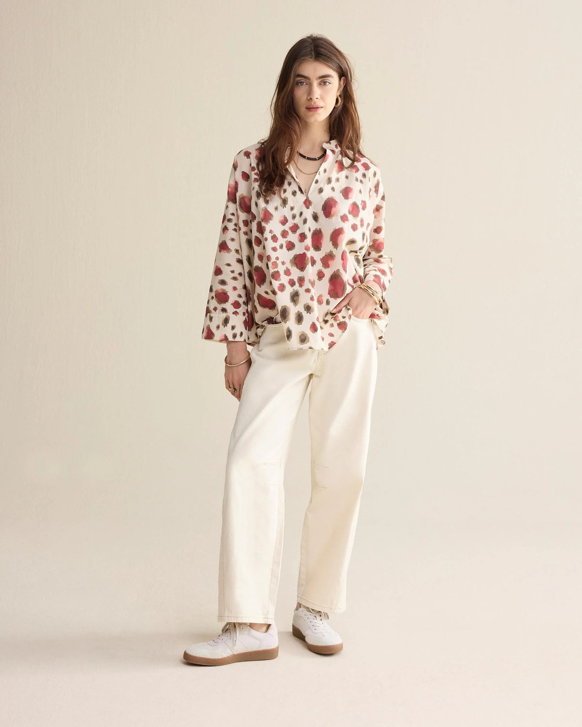 A Line Animal Top