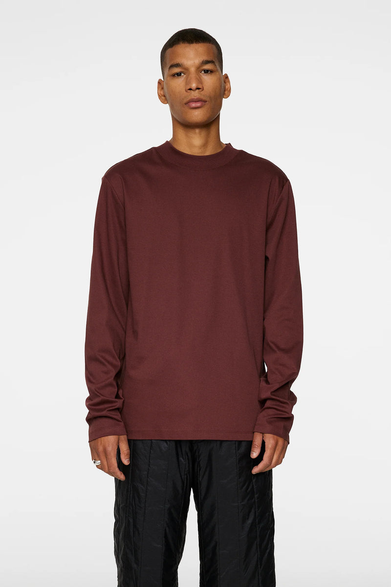 Ace Mock Neck LS T-Shirt