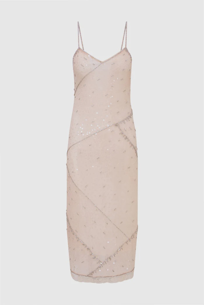 Adarine Sequin Maxi Dress