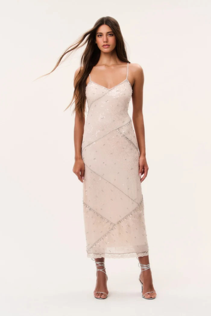 Adarine Sequin Maxi Dress
