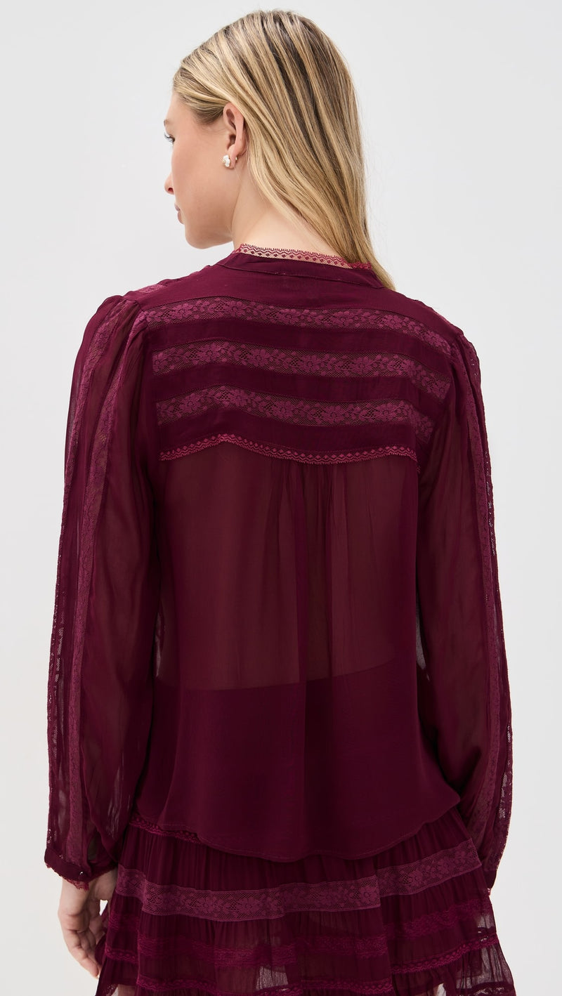 Alvynne Lace Top