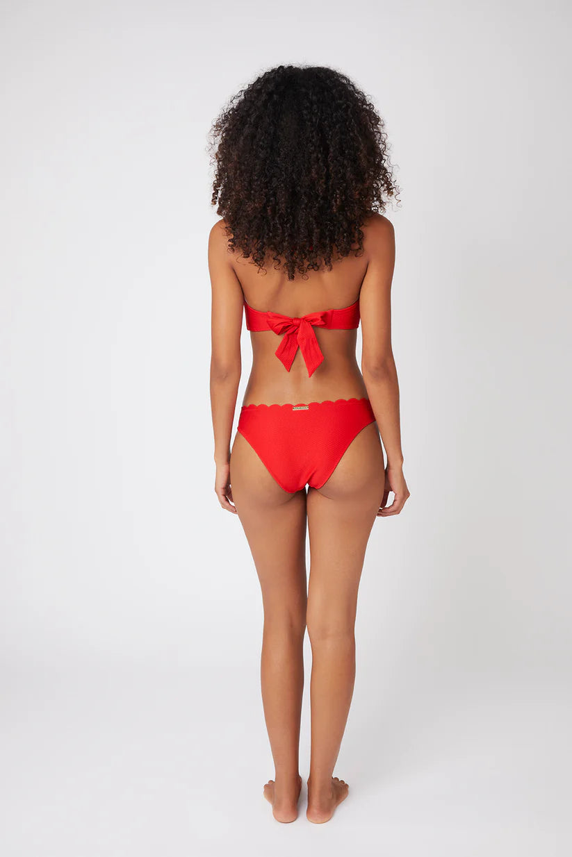 Amalfi Scallop Halterneck Top
