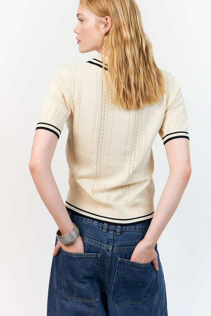 AndreaLL Polo Knit