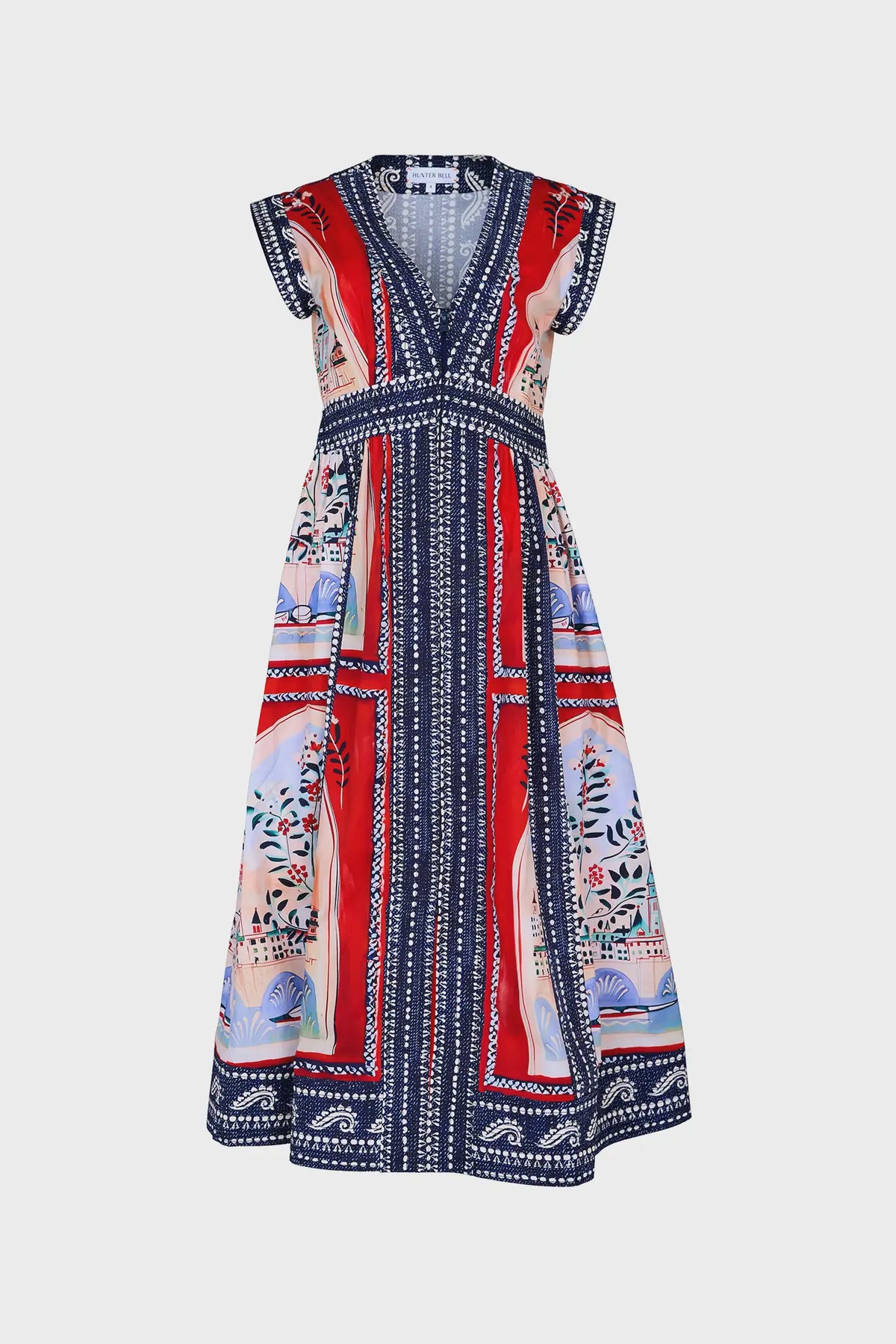 April Printed Dress