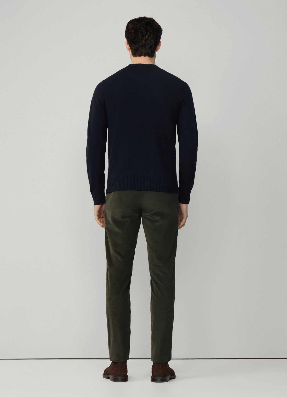 Argyle Crew Neck Jumper